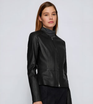 Black-Collarless-Leather-Jacket-Sleek-Slim-Fit-for-Women