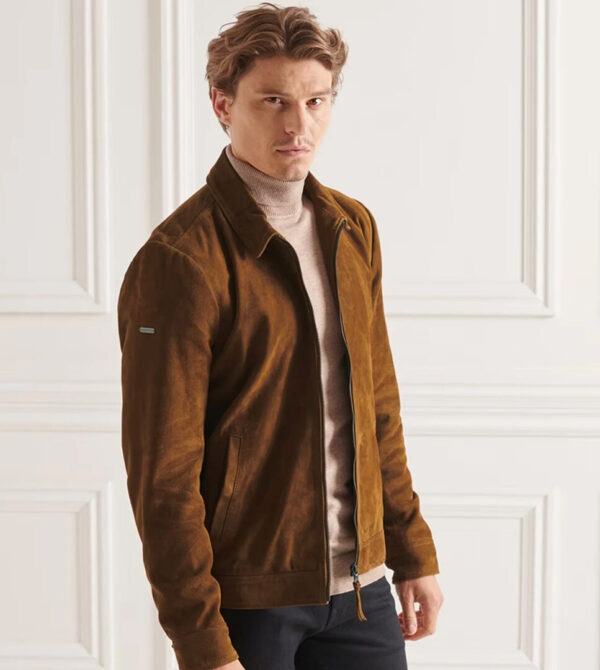 Premium Handmade Suede Leather Jackets Timeless Elegance for Men