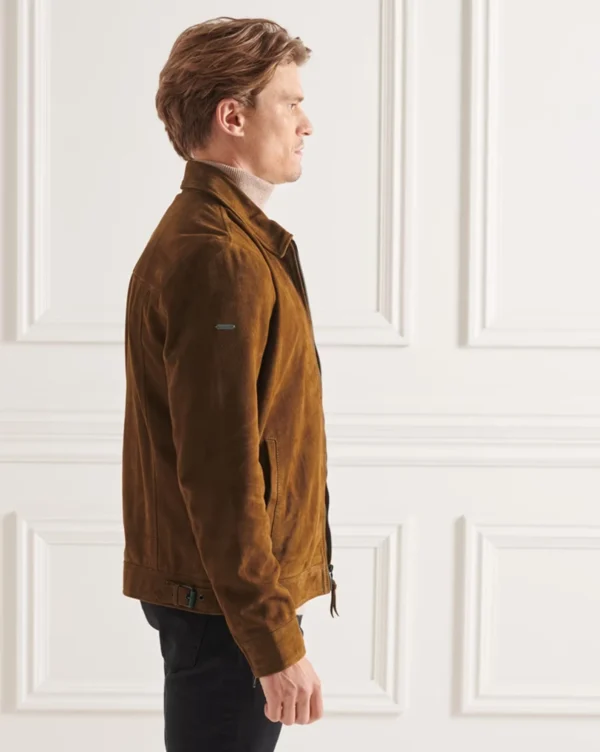 Premium Handmade Suede Leather Jackets Timeless Elegance for Men - Image 4