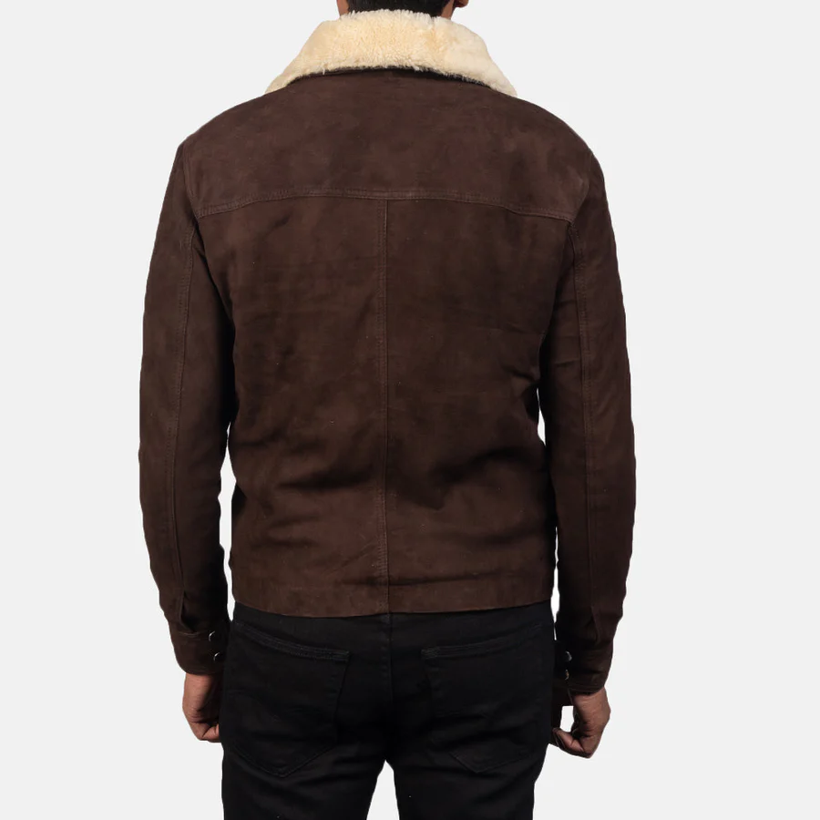 Coffner Brown Shearling Fur Jacket 1 6