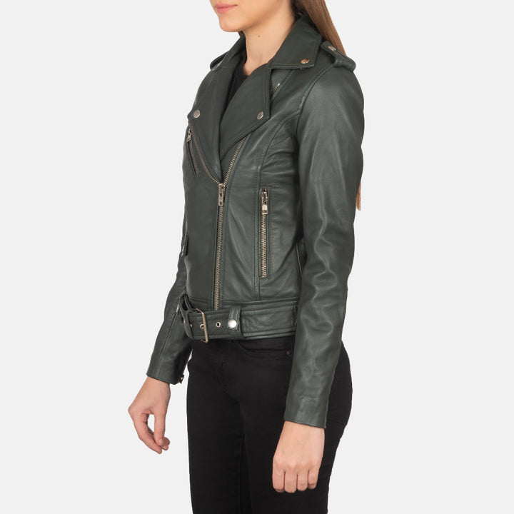 Women_s_Alison_Green_Leather_Biker_Jacket_Side_Pose_c15d62be-3330-4781-bd22-0b27ba5070bc_720x